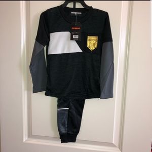 Boy's 2pc Jogging Pants Set